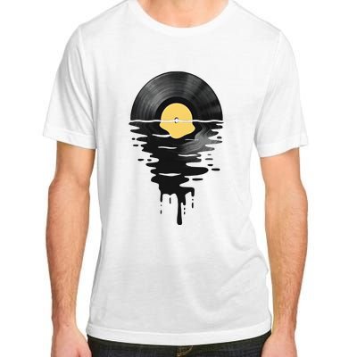 Vinyl Record Vinyl Cool Sunset Music Lover Adult ChromaSoft Performance T-Shirt