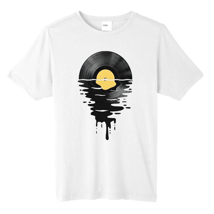 Vinyl Record Vinyl Cool Sunset Music Lover Tall Fusion ChromaSoft Performance T-Shirt