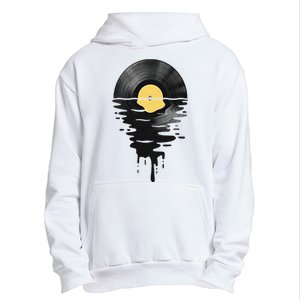 Vinyl Record Vinyl Cool Sunset Music Lover Urban Pullover Hoodie