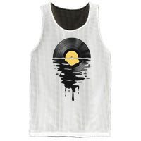 Vinyl Record Vinyl Cool Sunset Music Lover Mesh Reversible Basketball Jersey Tank