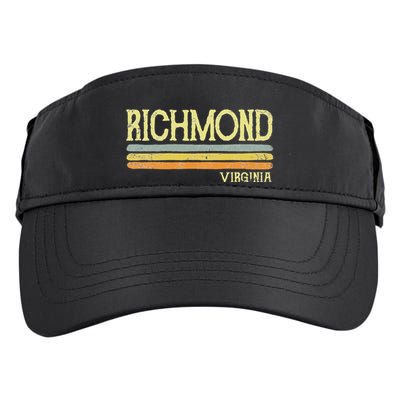 Vintage Richmond Virginia Va Love Gift Souvenir Adult Drive Performance Visor