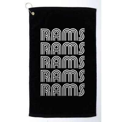 Vintage Rams Golf Towel