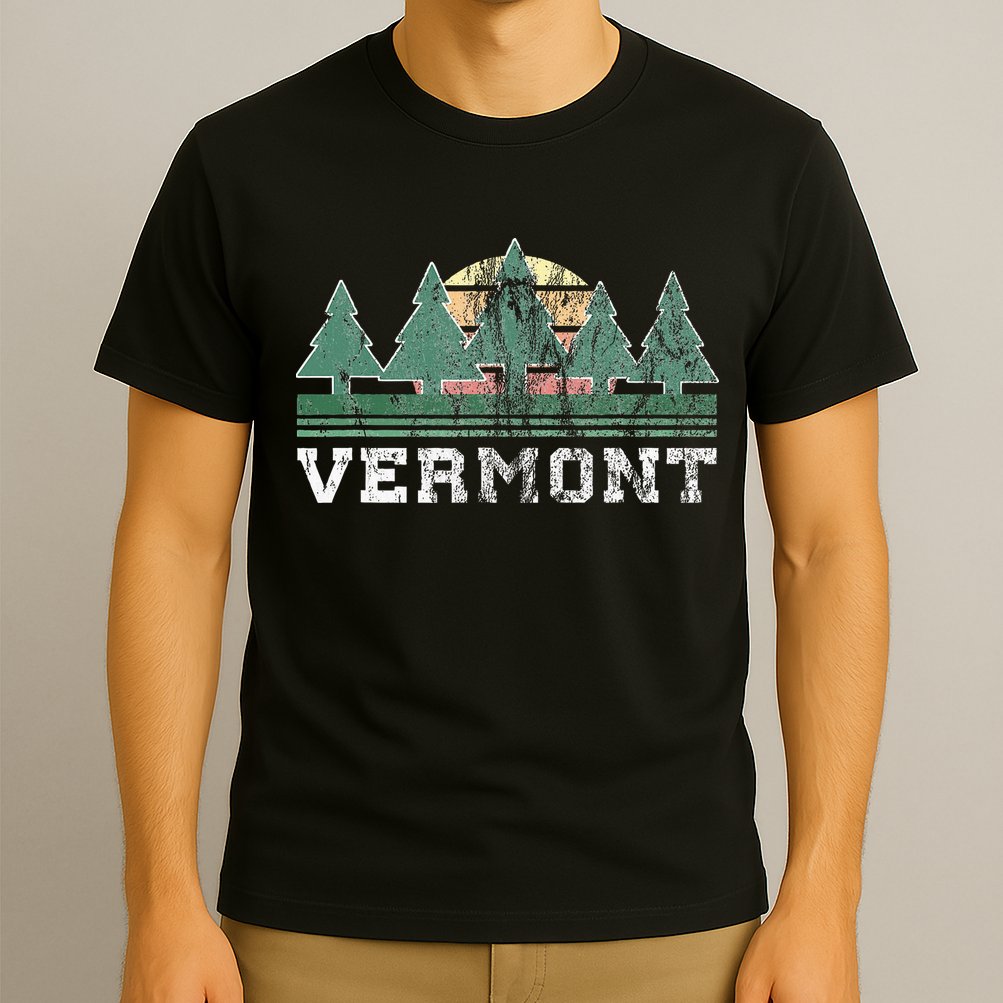 Vermont Retro Vintage T-Shirt