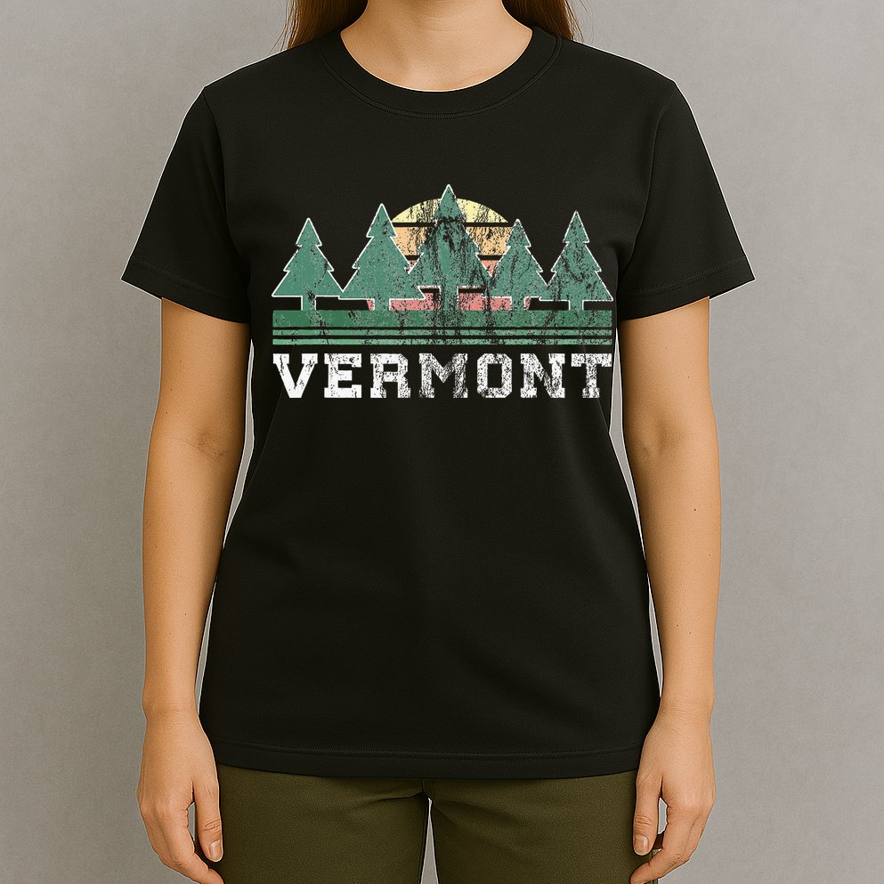 Vermont Retro Vintage T-Shirt