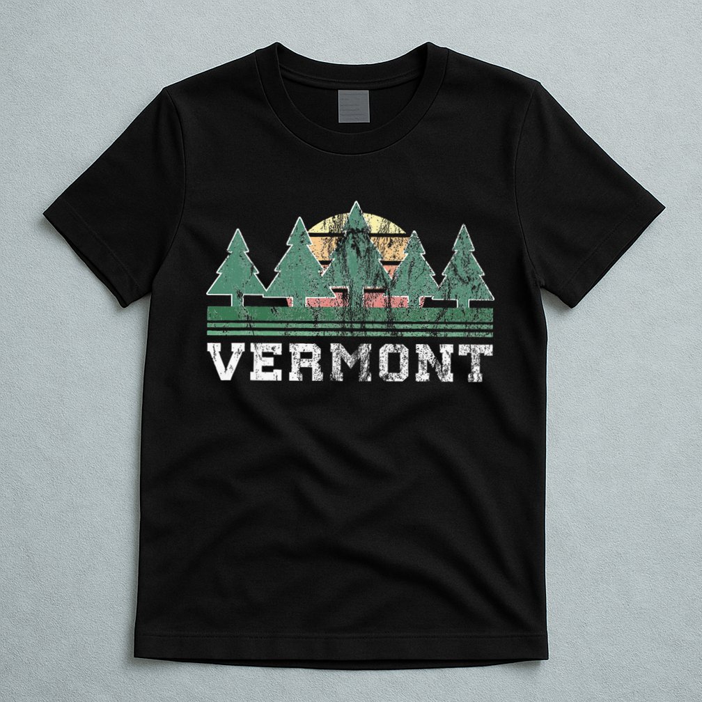 Vermont Retro Vintage T-Shirt
