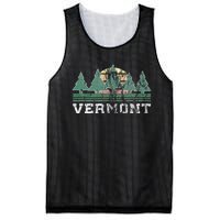 Vermont Retro Vintage Mesh Reversible Basketball Jersey Tank