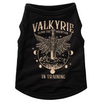 Vintage Retro Valkyrie Climb Them0untain In Training Doggie Tank