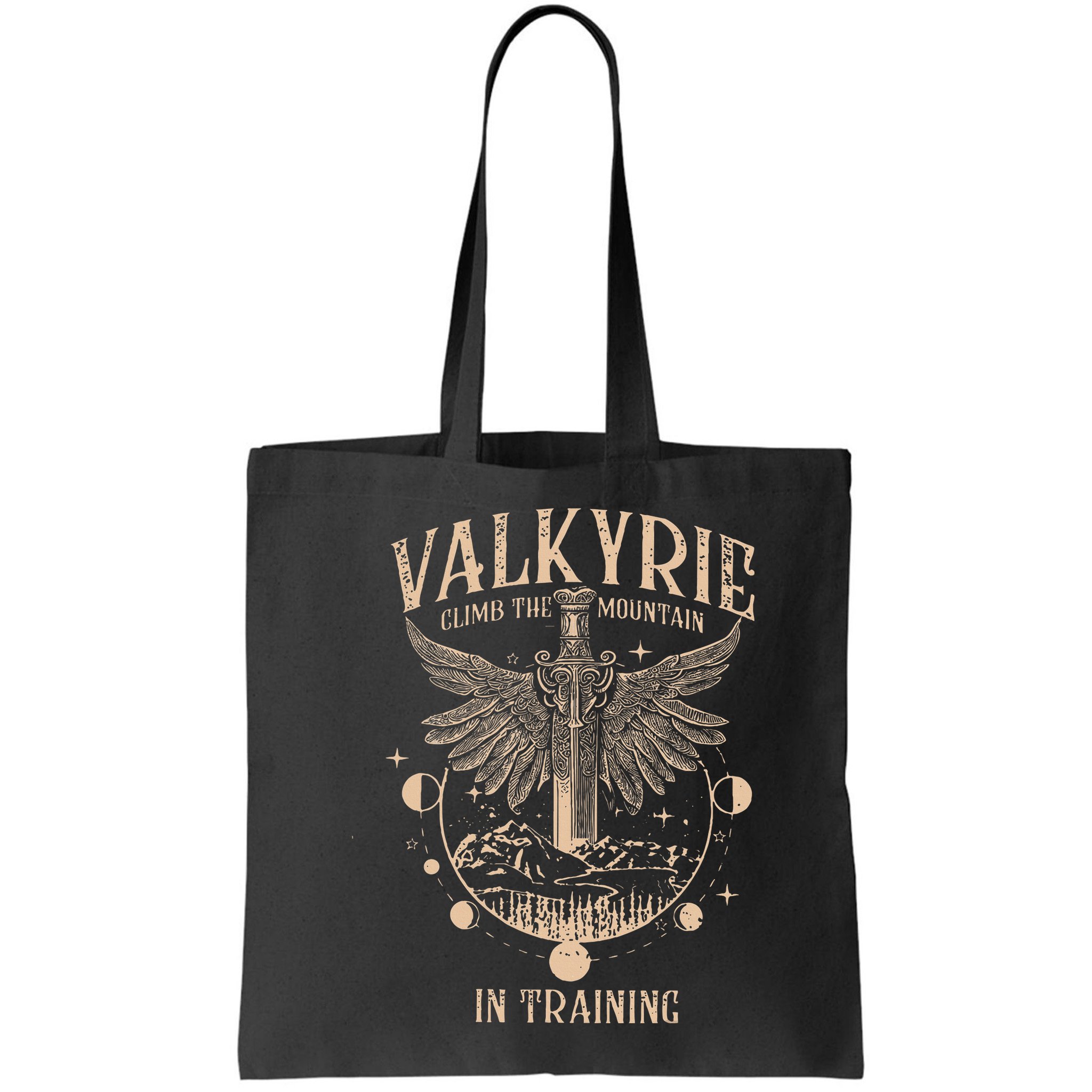 Vintage Retro Valkyrie Climb Them0untain In Training Bag