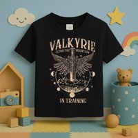 Vintage Retro Valkyrie Climb Them0untain In Training Toddler T-Shirt