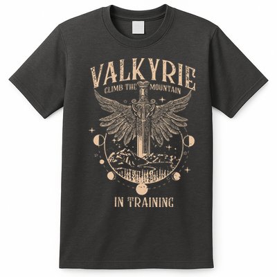 Vintage Retro Valkyrie Climb Them0untain In Training T-Shirt