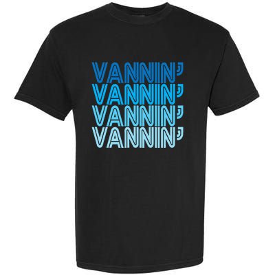 Vannin Retro Vanner Vanning Nation Van Lifestyle Garment-Dyed Heavyweight T-Shirt