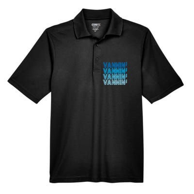 Vannin Retro Vanner Vanning Nation Van Lifestyle Men's Origin Performance Pique Polo