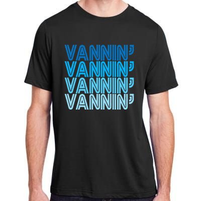 Vannin Retro Vanner Vanning Nation Van Lifestyle Adult ChromaSoft Performance T-Shirt