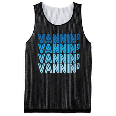 Vannin Retro Vanner Vanning Nation Van Lifestyle Mesh Reversible Basketball Jersey Tank