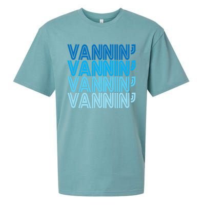 Vannin Retro Vanner Vanning Nation Van Lifestyle Sueded Cloud Jersey T-Shirt