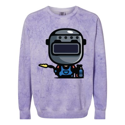 Vintage Robot Colorblast Crewneck Sweatshirt