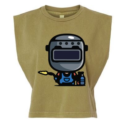 Vintage Robot Garment-Dyed Women's Muscle Tee