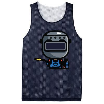 Vintage Robot Mesh Reversible Basketball Jersey Tank