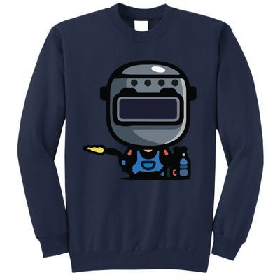 Vintage Robot Tall Sweatshirt