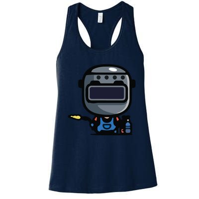 Vintage Robot Women's Racerback Tank