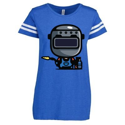 Vintage Robot Enza Ladies Jersey Football T-Shirt