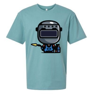 Vintage Robot Sueded Cloud Jersey T-Shirt