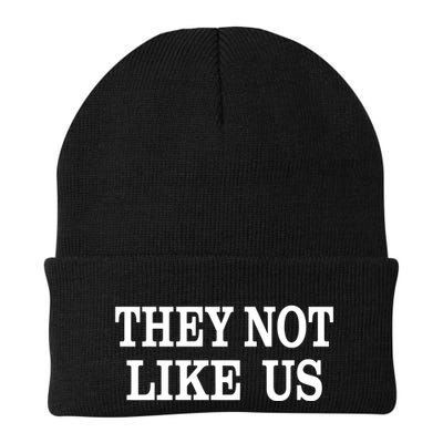 Vivek Ranadive Wearing They Not Like Us Knit Cap Winter Beanie