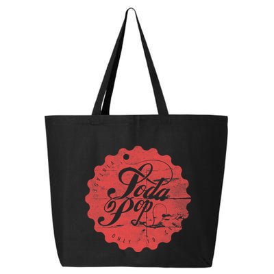 Vintage Retro Worn Soda Pop Cap American Used Worn 25L Jumbo Tote