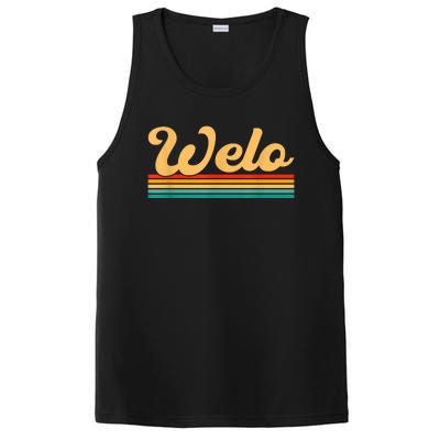 Vintage Retro Welo Dad Grandpa Gifts PosiCharge Competitor Tank