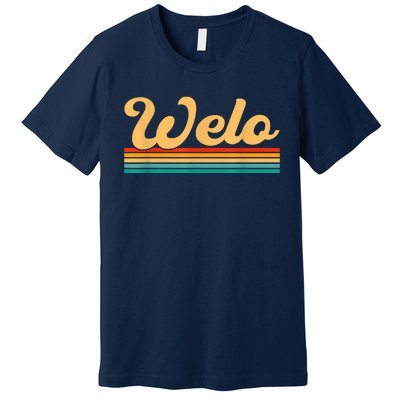 Vintage Retro Welo Dad Grandpa Gifts Premium T-Shirt