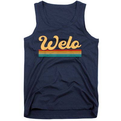 Vintage Retro Welo Dad Grandpa Gifts Tank Top