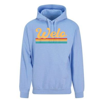 Vintage Retro Welo Dad Grandpa Gifts Unisex Surf Hoodie