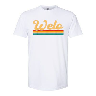 Vintage Retro Welo Dad Grandpa Gifts Softstyle CVC T-Shirt