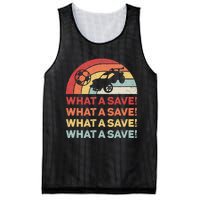 Vintage Retro What A Save Rocket Soccer Car League  Mesh Reversible Basketball Jersey Tank