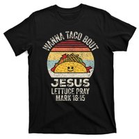 Vintage Retro Wanna Taco Bout Jesus T-Shirt