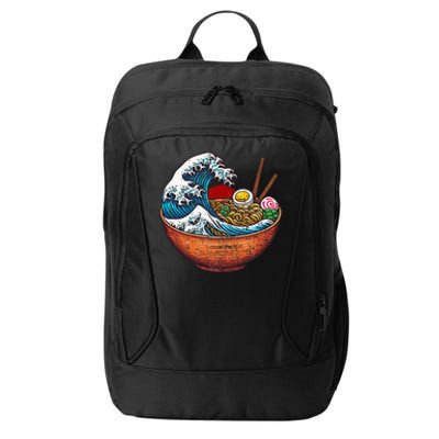 Vintage Ramen Wave Japanese City Backpack