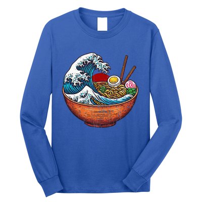 Vintage Ramen Wave Japanese Long Sleeve Shirt