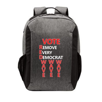 Vote Red Wave Remove Every Democrat Vector Backpack