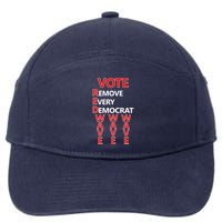 Vote Red Wave Remove Every Democrat 7-Panel Snapback Hat