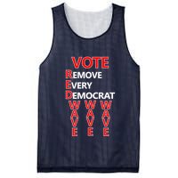 Vote Red Wave Remove Every Democrat Mesh Reversible Basketball Jersey Tank