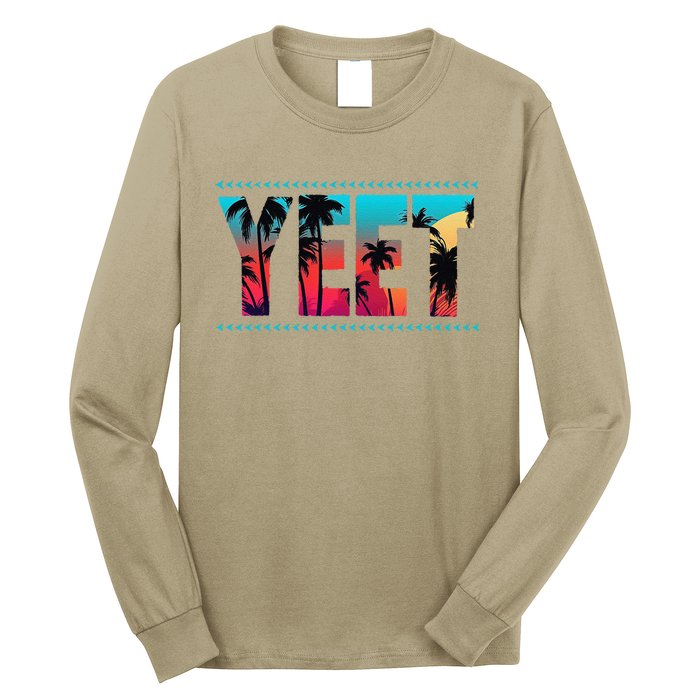 Vintage Retro Yeet Long Sleeve Shirt