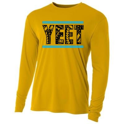 Vintage Retro Yeet Yeet Ww Quotes Design Cooling Performance Long Sleeve Crew