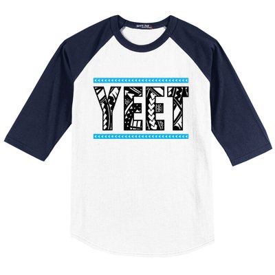 Vintage Retro Yeet Yeet Ww Quotes Design Baseball Sleeve Shirt