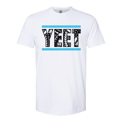 Vintage Retro Yeet Yeet Ww Quotes Design Softstyle® CVC T-Shirt