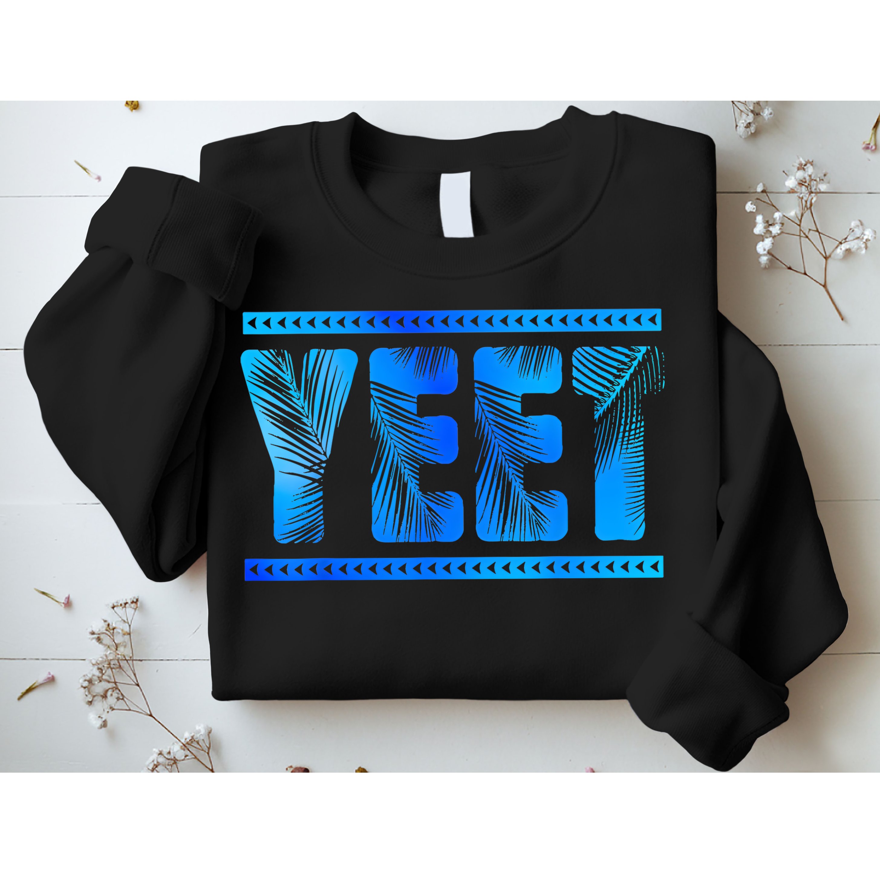 Vintage Retro Yeet Quotes Design Sweatshirt