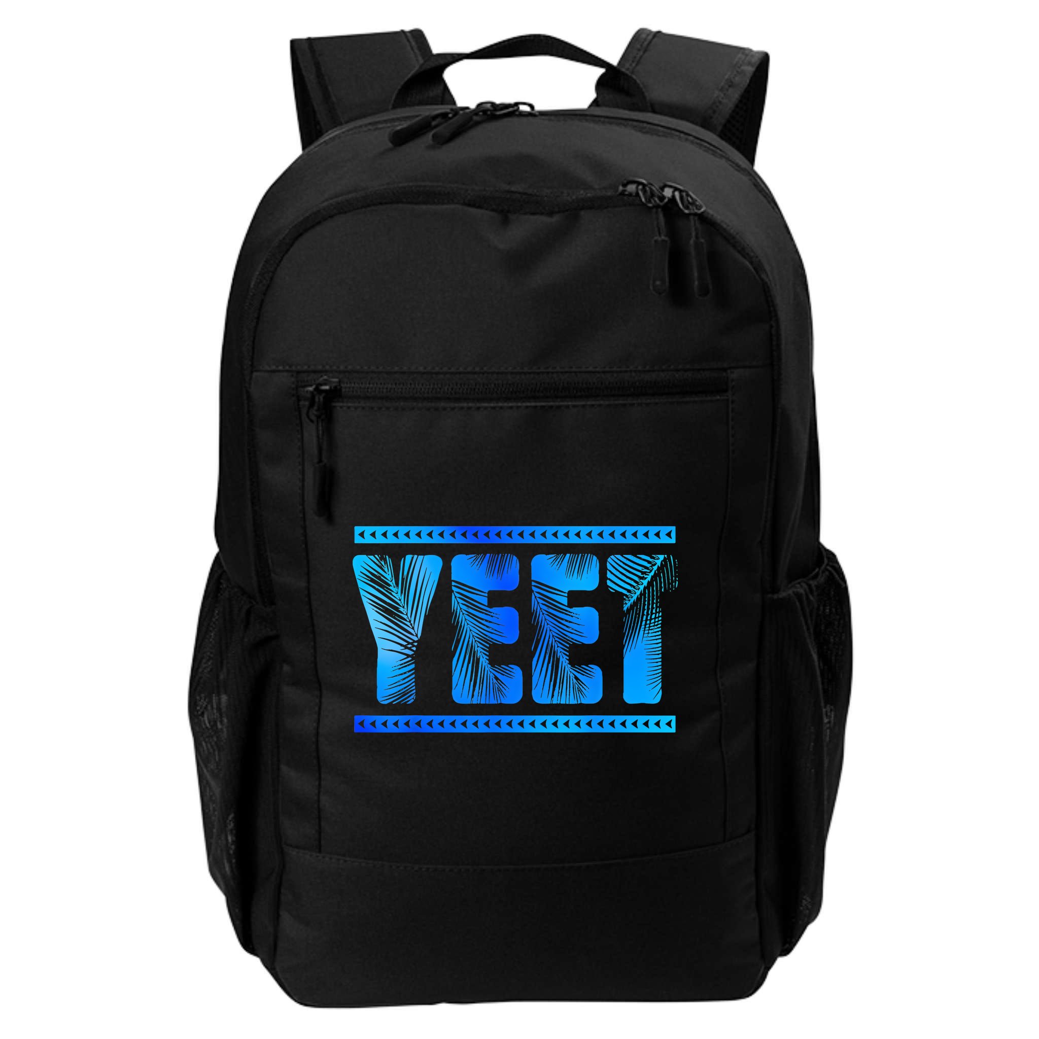 Vintage Retro Yeet Quotes Design Backpack