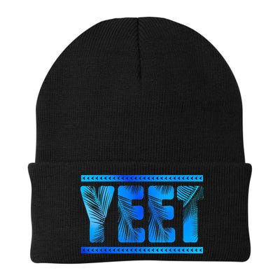 Vintage Retro Yeet Quotes Design Beanie