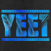 Vintage Retro Yeet Quotes Design Beanie