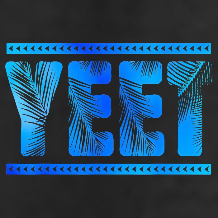 Vintage Retro Yeet Quotes Design Beanie