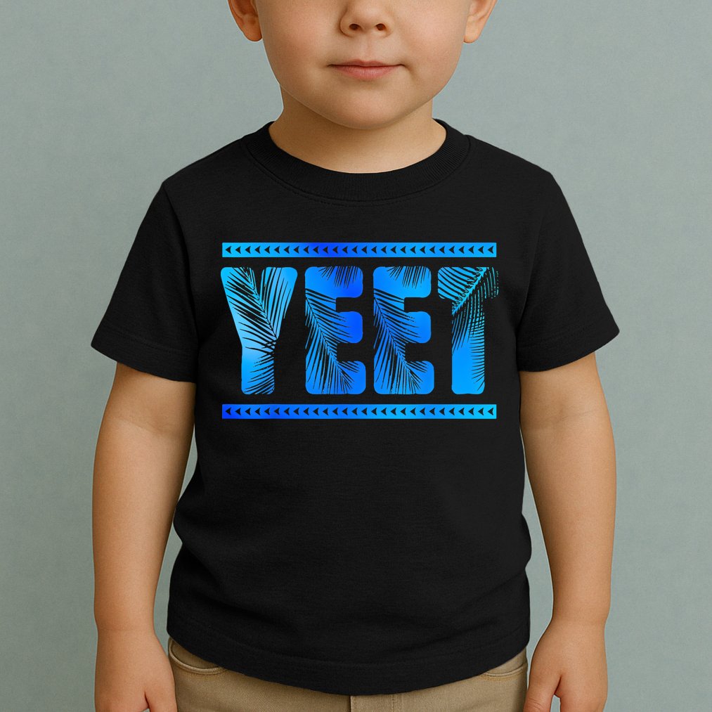 Vintage Retro Yeet Quotes Design Toddler T-Shirt